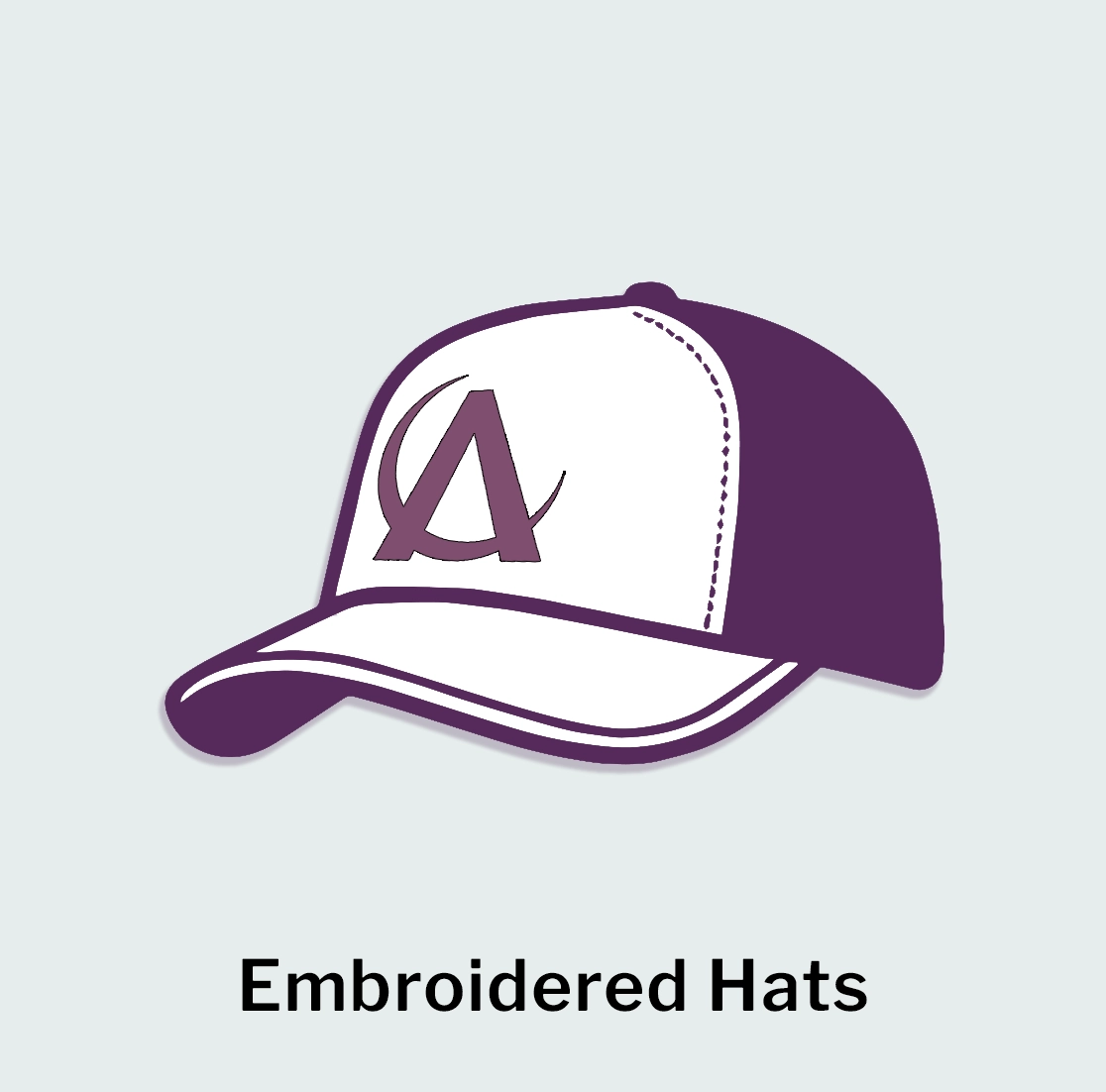 Embroidered hats